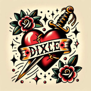 neotraditional – tattoo design ideas free ai generated – gentle – for-outer-arm – Gallery: old-school-neo-traditional-inkby-ai