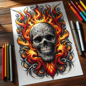 old-school-nautical – tattoo design ideas free ai generated – few-strokes – for-lower-back – Gallery: old-school-neo-traditional-inkby-ai