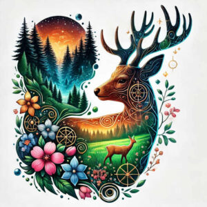 animals-as-talisman – tattoo design ideas free ai generated – realism-hyper-realistic – for-hip – Gallery: other-animals-inkby-ai