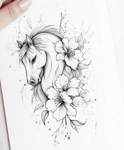 animals-with-3d-effects – tattoo design ideas free ai generated – neotraditional-bold-highlights – for-lower-leg – Gallery: other-animals-inkby-ai