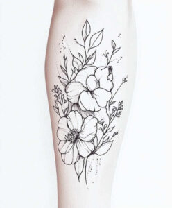 for-women – tattoo design ideas free ai generated – surrealism-juxtaposition – for-sternum – Gallery: other-animals-inkby-ai