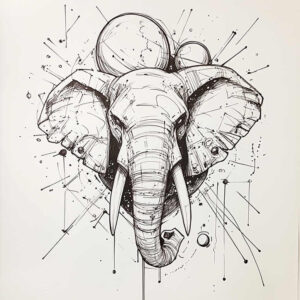 other-animals tattoo design ideas intricate gentle for stomach
