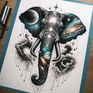 other-animals tattoo design ideas contoured forms powerful symbol of strength