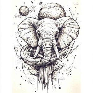 other-animals tattoo design ideas natural blush wildlife for lower thigh