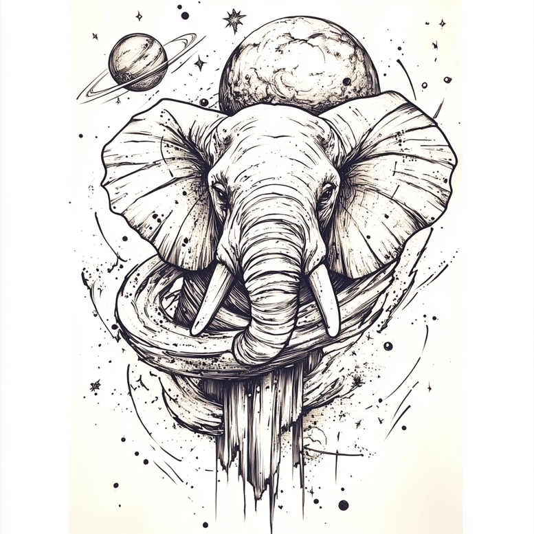 other-animals tattoo design ideas natural blush wildlife for lower thigh