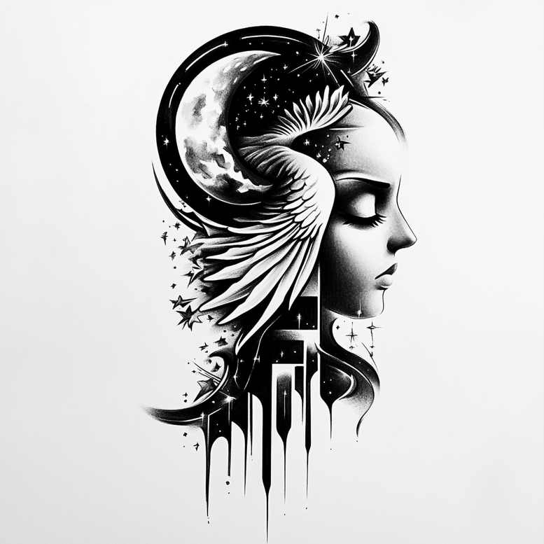 other-birds tattoo design ideas Realism high-resolution tattoo delicate shading symbol of perseverance
