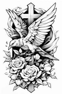 other-birds tattoo design ideas glowing expressive eyes represents courage