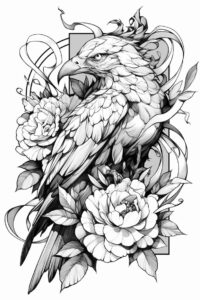 other-birds tattoo design ideas refined color palette graceful lines meaning resilience
