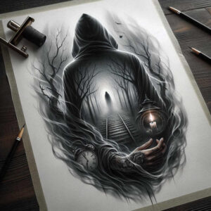 dark-light-tattoo – tattoo design ideas free ai generated – realism-high-definition – for-inner-arm – Gallery: other-dark-inkby-ai