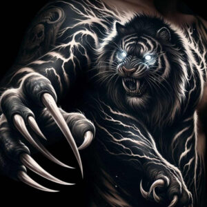 dark-line-tattoo – tattoo design ideas free ai generated – realism-dimensional-ink – for-spine – Gallery: other-dark-inkby-ai