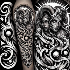dark-shadow-highlight-tattoo – tattoo design ideas free ai generated – surrealism-dreamscape – for-hand – Gallery: other-dark-inkby-ai