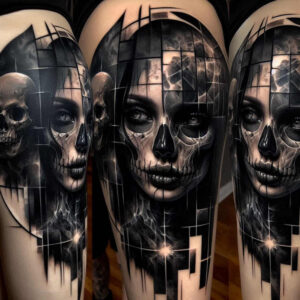 dark-shadow-tattoo – tattoo design ideas free ai generated – realism-photo-accuracy – for-forearm – Gallery: other-dark-inkby-ai