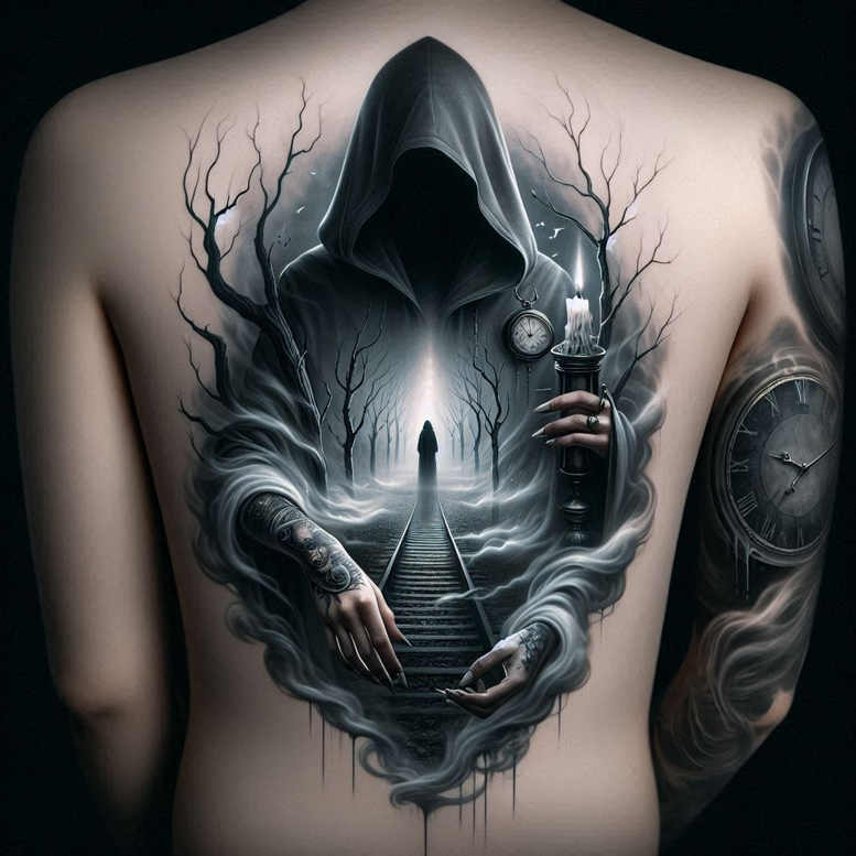for-women – tattoo design ideas free ai generated – neotraditional-refined-lines – for-side-torso – Gallery: other-dark-inkby-ai