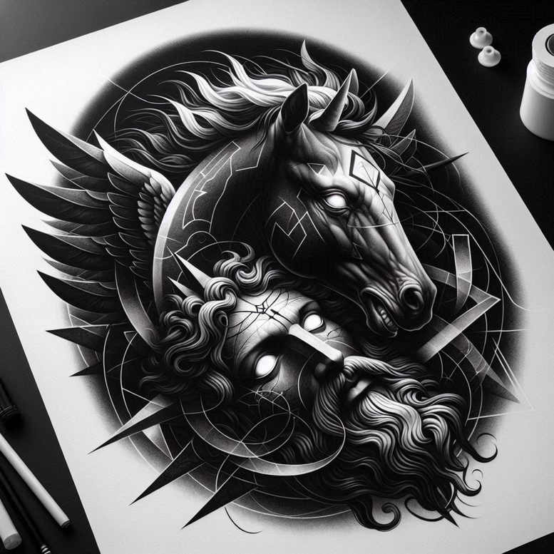 other-dark tattoo design ideas Realism emotional realism empty perseverance and power