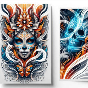 other-dark tattoo design ideas accent shading faded memory embodying courage