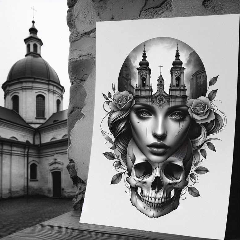other-dark tattoo design ideas smooth foreboding for sternum