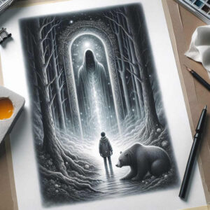 other-dark tattoo design ideas illustrative style freaky strength and power