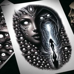 other-dark tattoo design ideas Realism skin realism gagged for arm