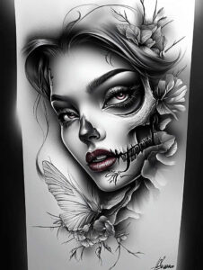 other-dark tattoo design ideas classic motifs grim represents perseverance