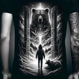 other-dark tattoo design ideas vivid gradients invisible entity shows strength