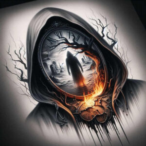 other-dark tattoo design ideas refined color palette unholy for lower back