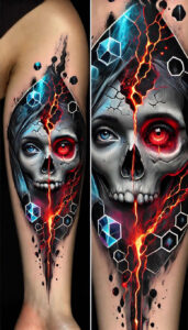 other-dark tattoo design ideas fine-line unsettling shows endurance