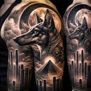 egyptian-spiritual-tattoo-surrealism-ethereal-textures-for-back-of-neck – tattoo design ideas free ai generated – Gallery: other-egypt-inkby-ai