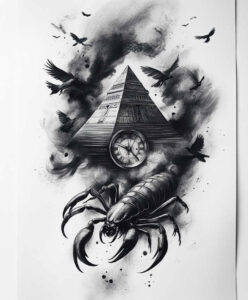 egyptian-mystery-tattoo-neotraditional-bold-texture-for-forearm – tattoo design ideas free ai generated – Gallery: other-egypt-inkby-ai