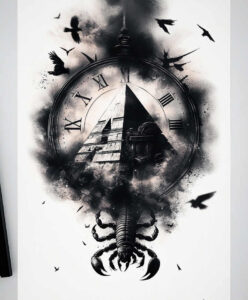 other-egypt tattoo design ideas fine detail protective meaning perseverance