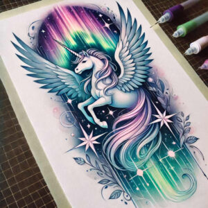 fantasy-armor-tattoo-neotraditional-dynamic-color-for-upper-back – tattoo design ideas free ai generated – Gallery: other-fantastic-inkby-ai