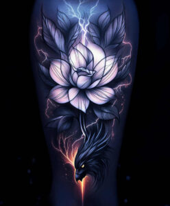 other-flowers tattoo design ideas airy touch natural beauty for spine
