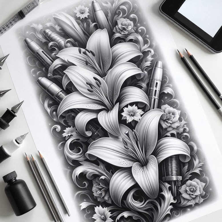 other-flowers tattoo design ideas little tattoo soft edges for arm