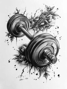 dance-hobby – tattoo design ideas free ai generated – surrealism-visionary – for-elbow – Gallery: other-hobby-inkby-ai