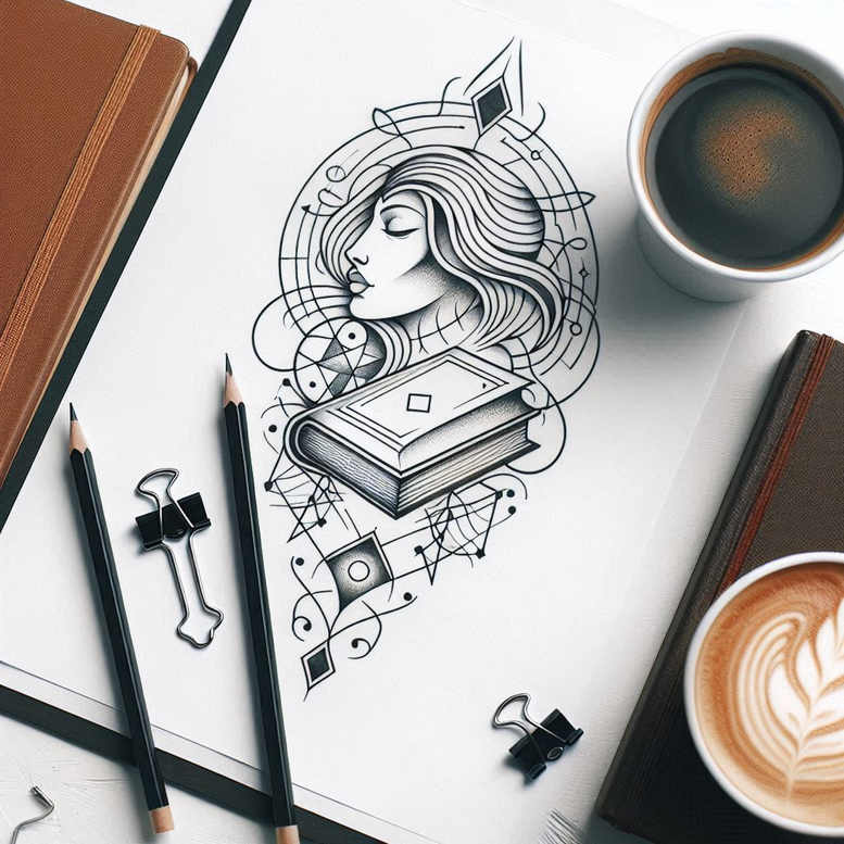 horseback-riding-hobby – tattoo design ideas free ai generated – realism-photorealistic-drawing – for-stomach – Gallery: other-hobby-inkby-ai