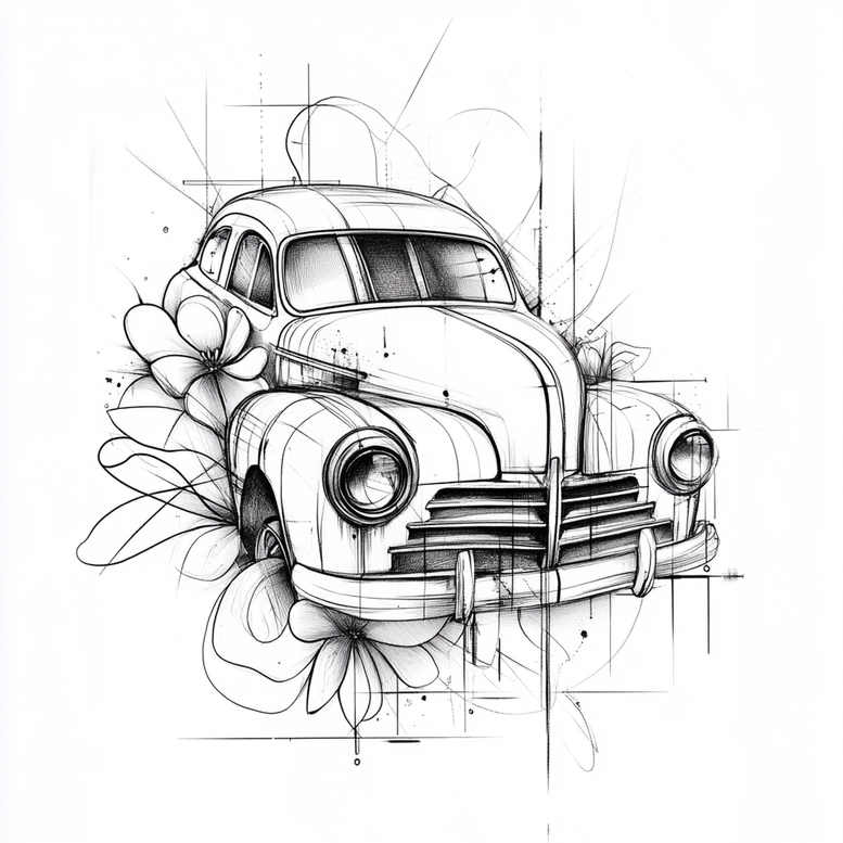 sports-hobby – tattoo design ideas free ai generated – neotraditional-artistic-flair – for-abdomen – Gallery: other-hobby-inkby-ai