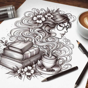 sports-hobby – tattoo design ideas free ai generated – neotraditional-layered-fill – for-scapula – Gallery: other-hobby-inkby-ai