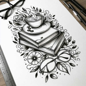 other-hobby tattoo design ideas illustrative style detailed for toe