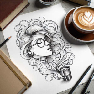 other-hobby tattoo design ideas artistic contrast personal symbolising endurance