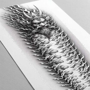 airy – tattoo design ideas free ai generated – realism-micro-realism – for-lower-arm – Gallery: other-other-inkby-ai