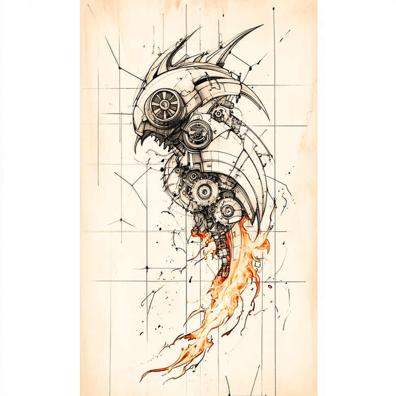 clean-lines – tattoo design ideas free ai generated – realism-true-rendering – for-nape – Gallery: other-other-inkby-ai
