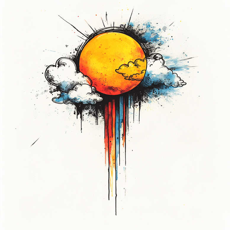 lightweight – tattoo design ideas free ai generated – neotraditional-color-saturation – for-calf – Gallery: other-other-inkby-ai