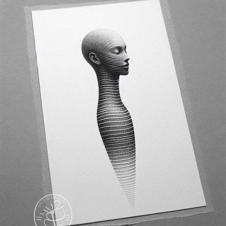 monochrome – tattoo design ideas free ai generated – neotraditional-subtle-tone – for-lower-leg – Gallery: other-other-inkby-ai