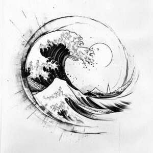 outline-only – tattoo design ideas free ai generated – realism-soft-transitions – for-side – Gallery: other-other-inkby-ai