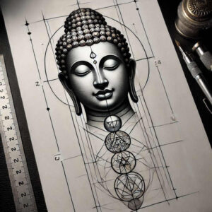 basic – tattoo design ideas free ai generated – realism-color-precision – for-hip – Gallery: other-religions-inkby-ai