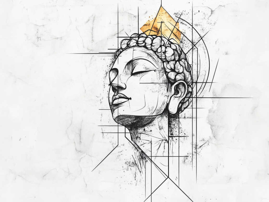 clean-shape – tattoo design ideas free ai generated – realism-focal-blur – for-stomach – Gallery: other-religions-inkby-ai