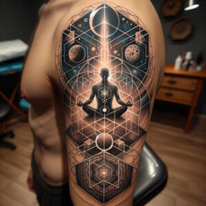 clear-cut – tattoo design ideas free ai generated – surrealism-phantom – for-wrist – Gallery: other-religions-inkby-ai