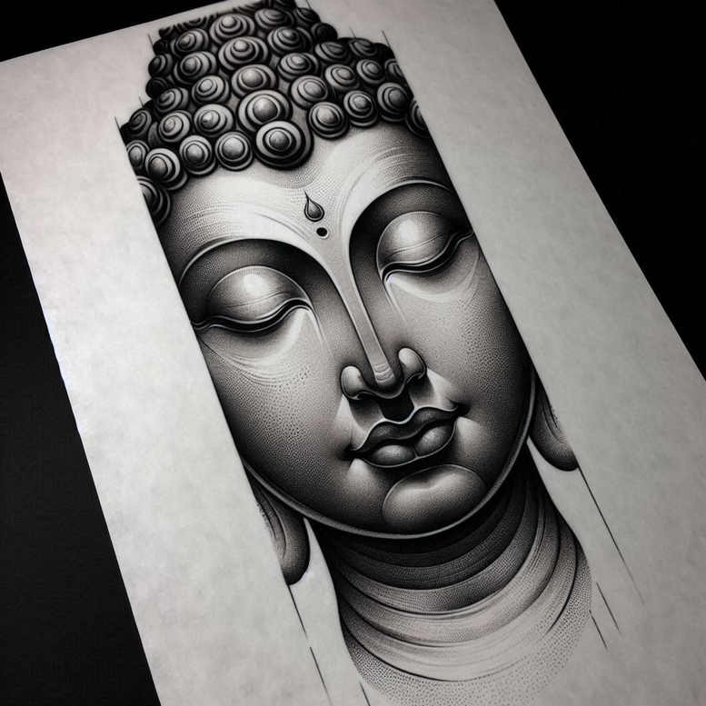 discreet – tattoo design ideas free ai generated – neotraditional-precise-lines – for-hand – Gallery: other-religions-inkby-ai