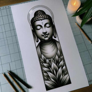 dotwork – tattoo design ideas free ai generated – surrealism-symbolic – for-toe – Gallery: other-religions-inkby-ai