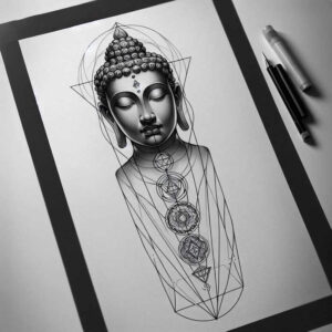 elegant – tattoo design ideas free ai generated – realism-soft-highlights – for-wrist-side – Gallery: other-religions-inkby-ai