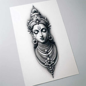 elegant – tattoo design ideas free ai generated – surrealism-ambiguous-space – for-sternum – Gallery: other-religions-inkby-ai